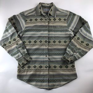 Cabin Creek Western Style Button Front Top